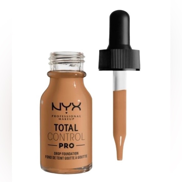 NYX PROFESSIONAL MAKEUP Total Control Drop Foundation, Camel/0.43 floz 13ml. New - Picture 1 of 7